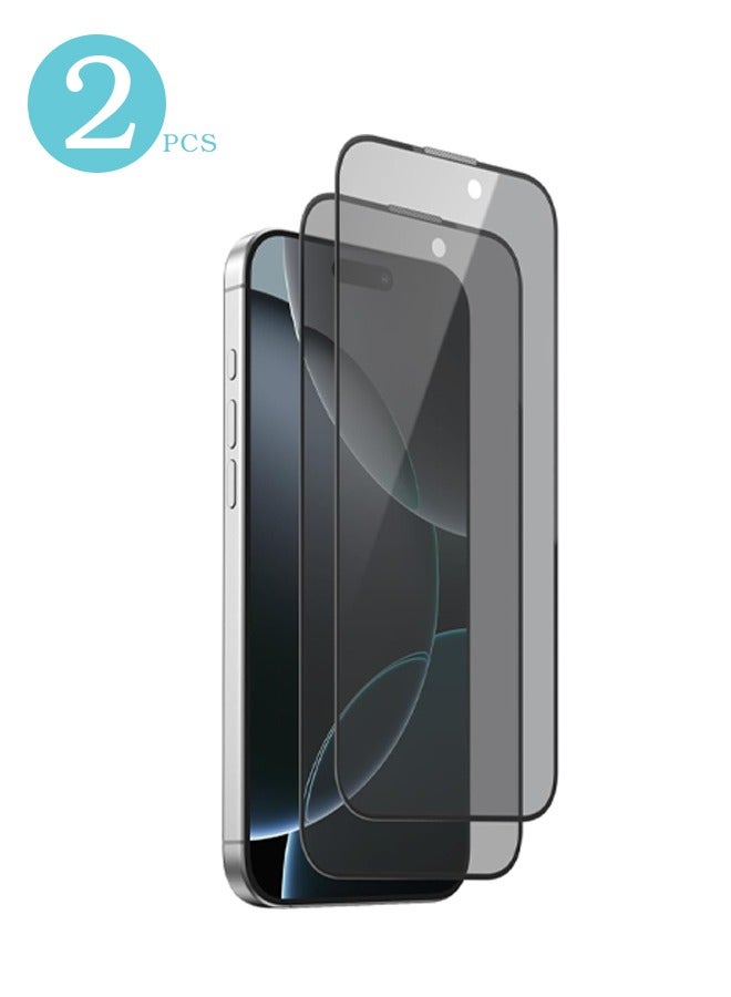 privacy [2-Pack] Privacy Screen Protector for iPhone 16 Pro Max (6.9inch), Edge to Edge Protection Full Cover Private Anti-Spy Case-Friendly Curved - Image 1